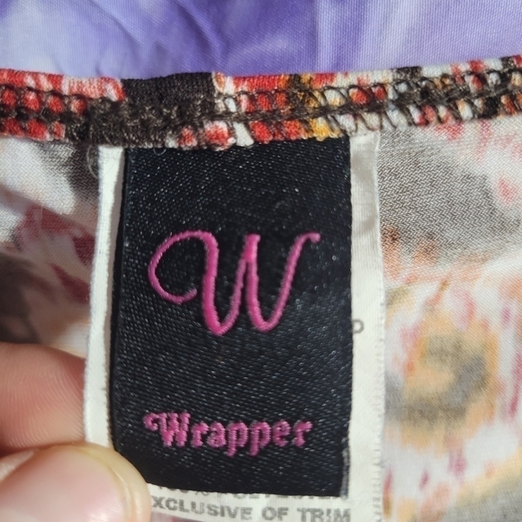 Wrapper Women's Halter Multicolored Paisley Design Mini Vintage Dress Size Med - Picture 12 of 13